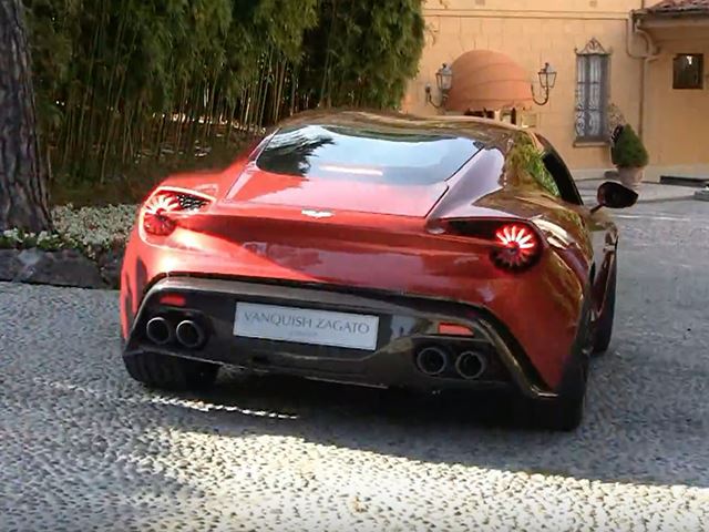 Aston Martin Vanquish Zagato звучит даже лучше, чем выглядит